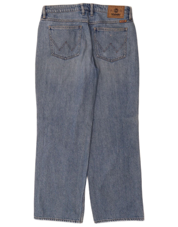 Wrangler Womens Bella Baggy Low Waist Loose Jeans US 8 Medium W30 L30 Blau