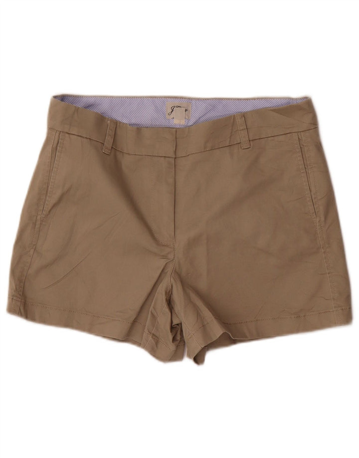 J. CREW Womens Chino Shorts US 8 Large W32  Beige Cotton