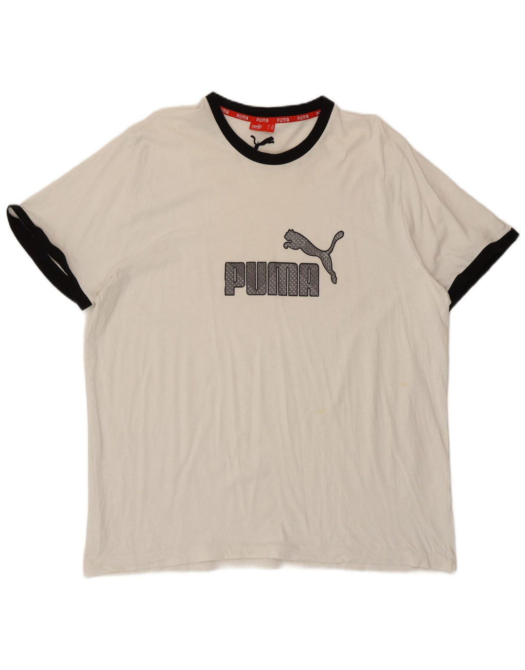 Męska koszulka z grafiką Puma Top 2XL w kolorze białym