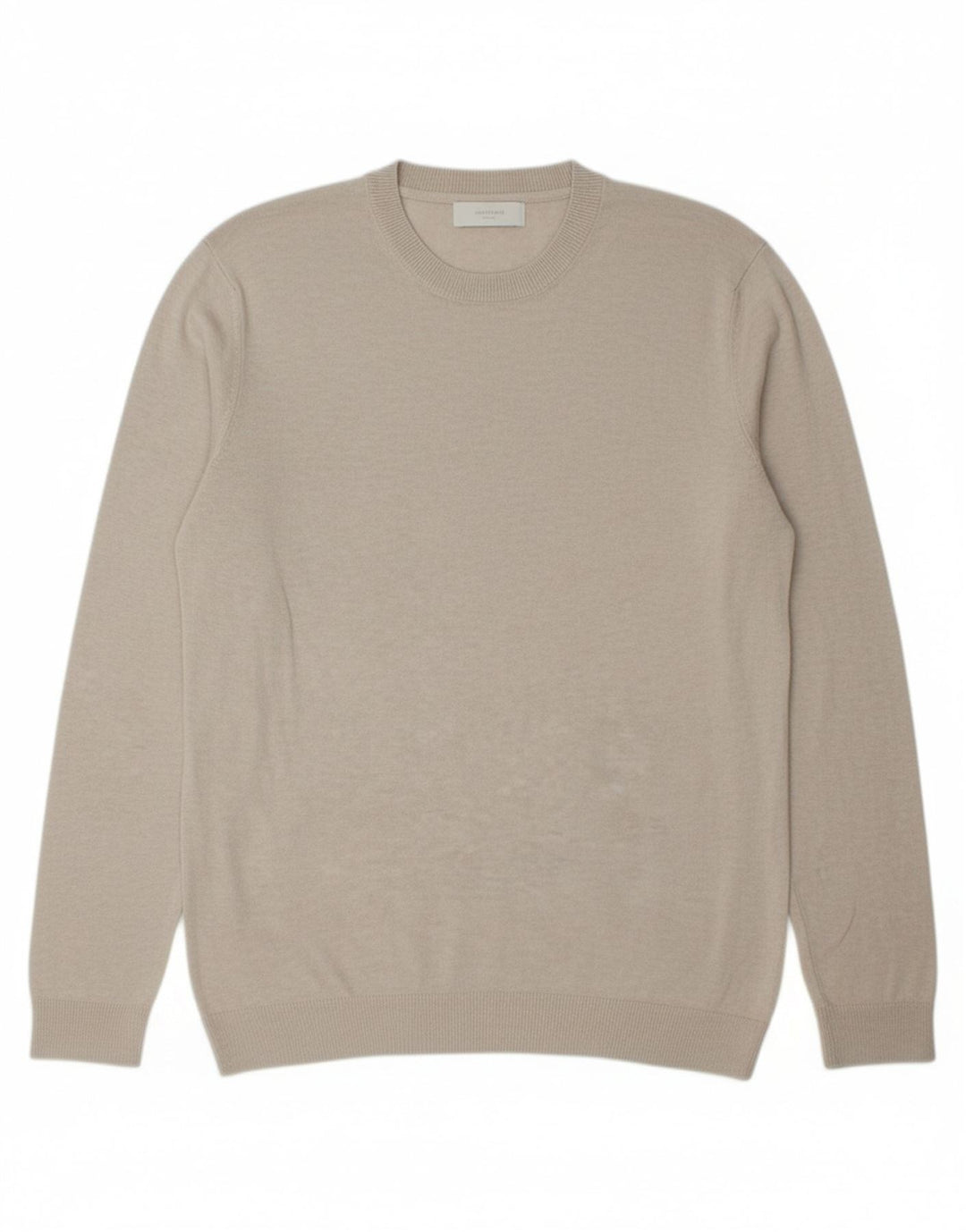 JACK & JONES Mens Crew Neck Jumper Sweater Large Grey