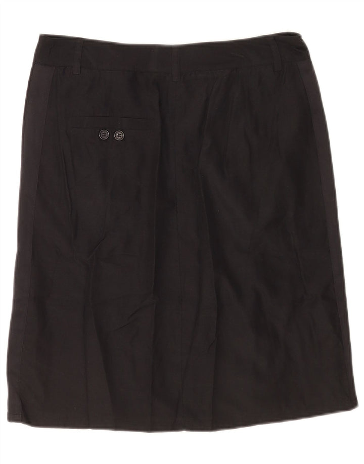 Gonna dritta da donna Sisley W30 media nera