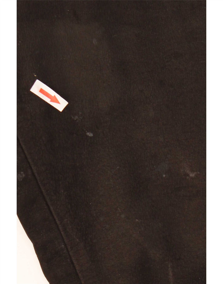 Tom Ramsey Mens Slim Leather Trousers EU 48 Medium W32 L29 Brown Leather