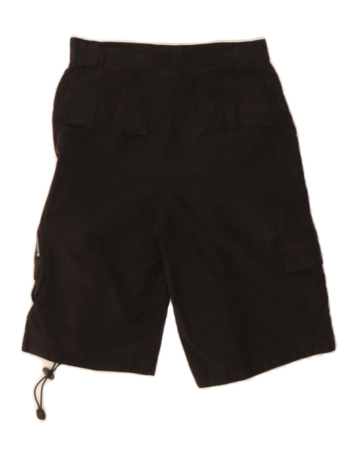 MOSSIMO Womens High Waist Graphic Cargo Shorts US 10 Large W30  Black Vintage Mossimo and Second-Hand Mossimo from Messina Hembry 