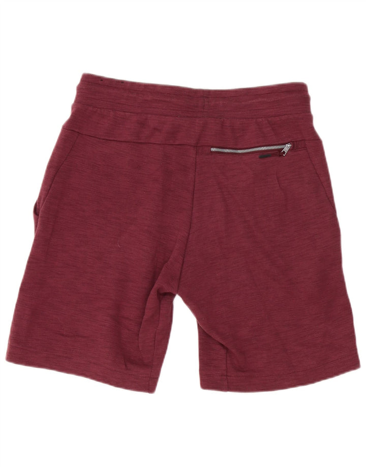 Pantaloncini sportivi Nike da uomo in cotone bordeaux medio