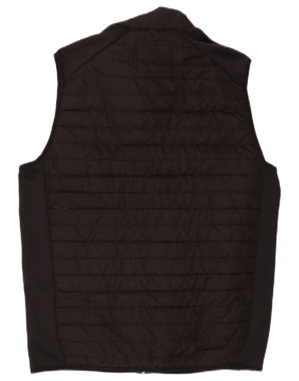 Gilet imbottito da uomo Jack & Jones UK 40 Large Nero in poliestere color block