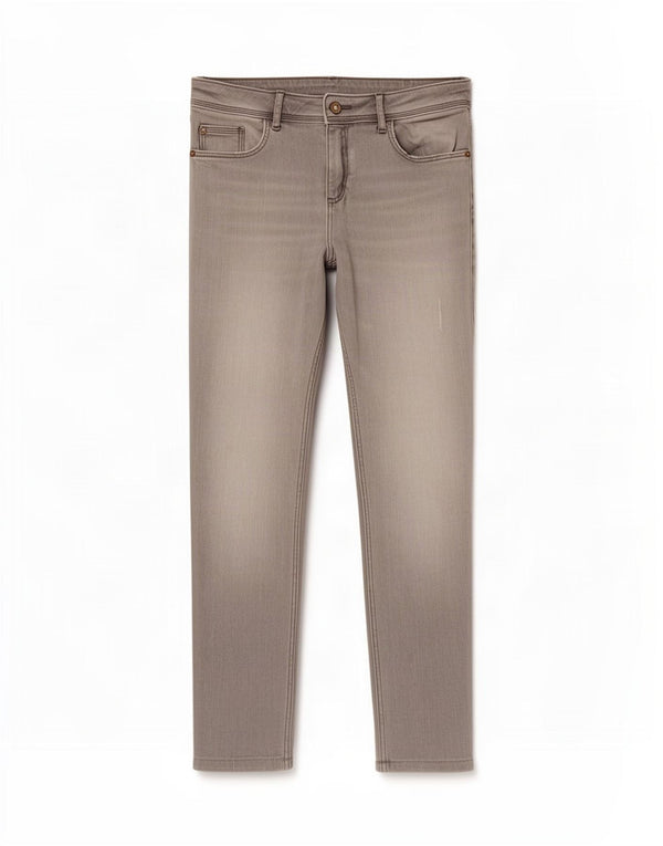 Женские укороченные джинсы Zara EU 38 Small W28 L24 Серые