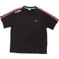 PUMA Womens Graphic T-Shirt Top UK 12 Medium Black Vintage Puma and Second-Hand Puma from Messina Hembry 