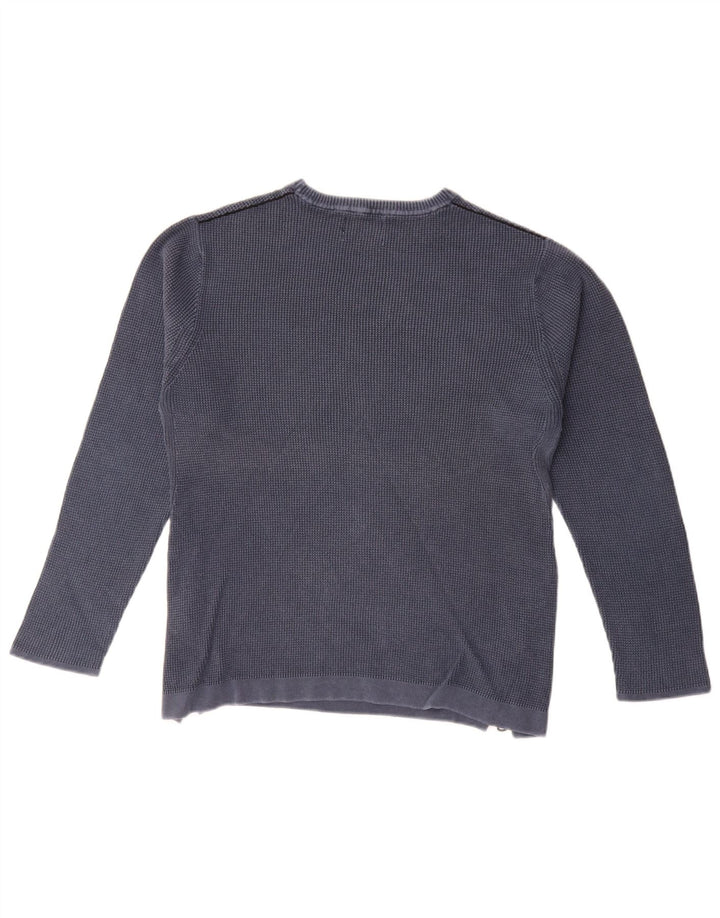 Zara Boys Crew Neck Jumper Sweater 13-14 Years Navy Blue