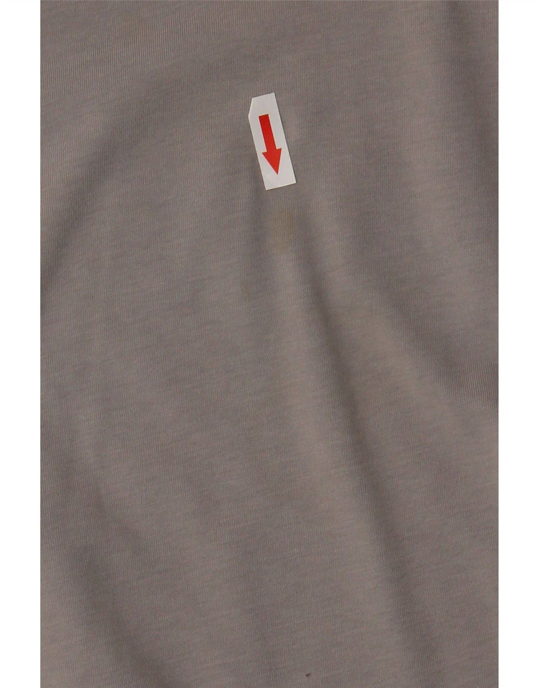 Nike Mens Dri Fit Graphic Top Long Sleeve Small Grey Cotton