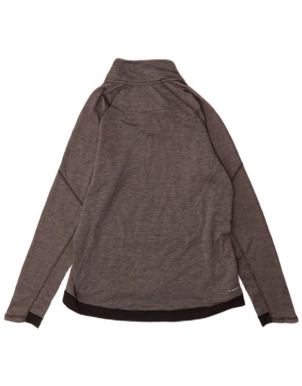 Tuta da ginnastica Champion da donna Performance Pullover UK 16 Large Grey Striped