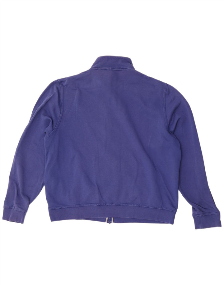 Nike Mens Tracksuit Top Jacket XL Blue Cotton