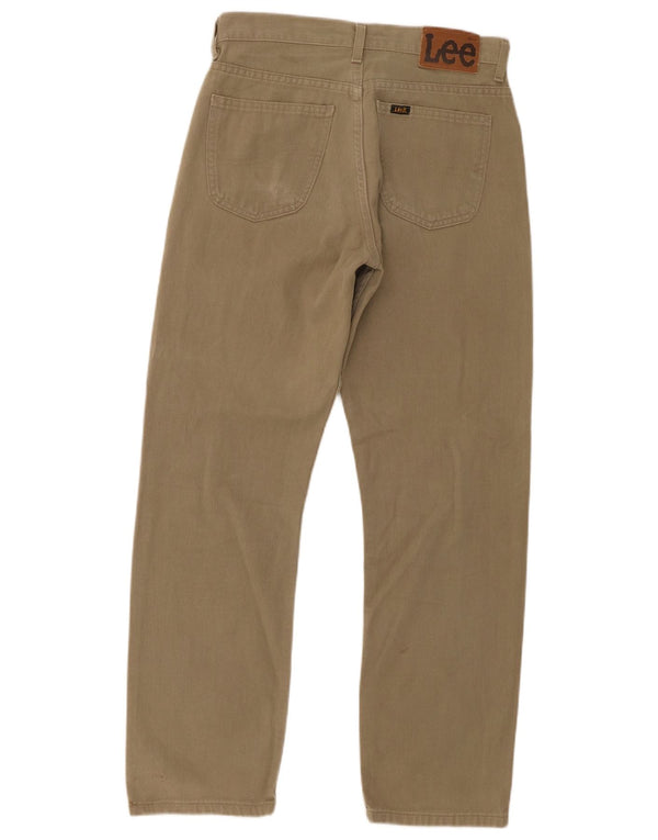 Lee Mens Portland egyenes alkalmi nadrág W30 L30 khaki pamut