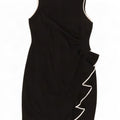 Coast Womens Sleeveless Sheath Dress UK 14 Large Black