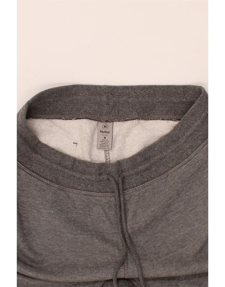HURLEY Mens Tracksuit Trousers Joggers Medium  Grey Cotton Vintage Hurley and Second-Hand Hurley from Messina Hembry 