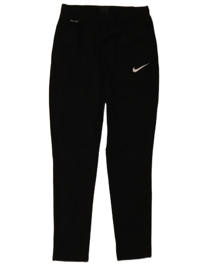 Męskie spodnie dresowe Nike Dri Fit, średni czarny poliester