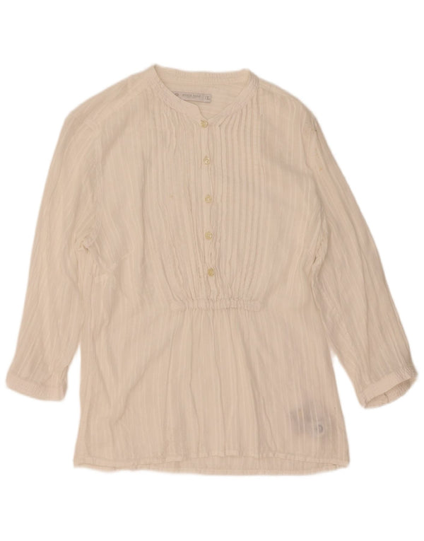 Camicetta da donna con maniche a 3/4 North Sails UK 14 Large in cotone bianco