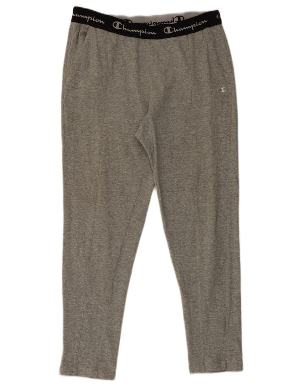 Pantaloni de trening cu grafic pentru femei Champion 2XL, gri, bloc de culoare