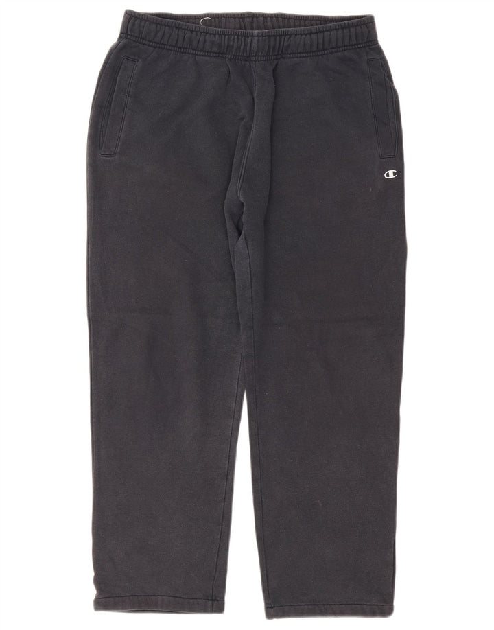 Pantaloni da tuta corti da uomo Champion in cotone medio blu navy
