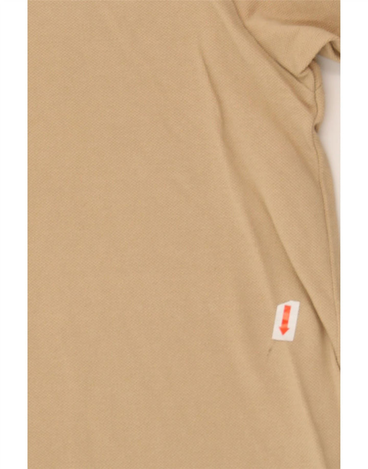 DIADORA Mens Polo Shirt Large Beige Cotton Vintage Diadora and Second-Hand Diadora from Messina Hembry 