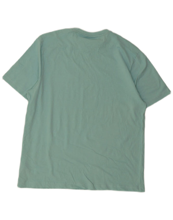 T-shirt grafica da donna Nautica Top UK 16 grande cotone verde