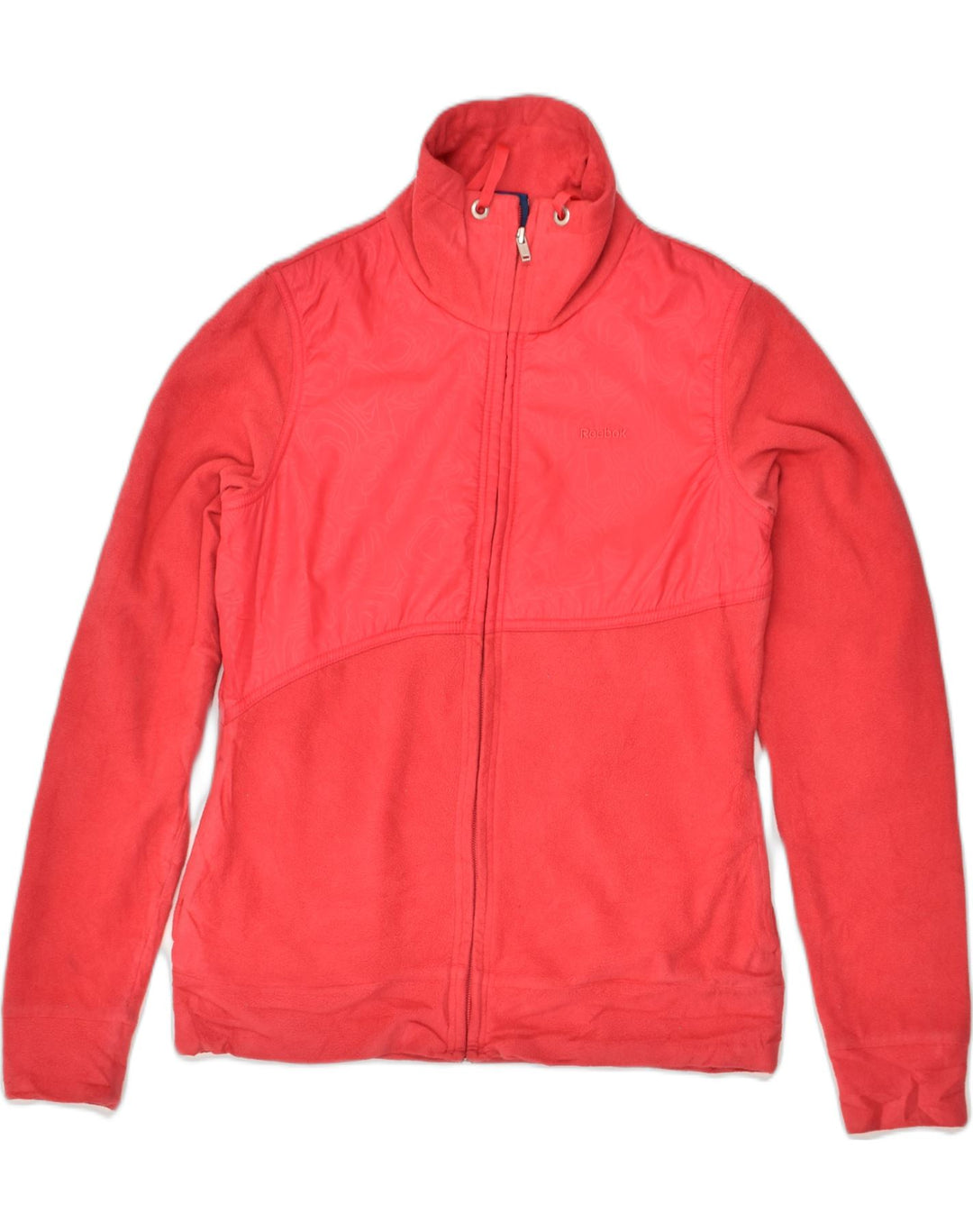 REEBOK Womens Tracksuit Top Jacket UK 8 Small Red Polyester | Vintage Reebok | Thrift | Second-Hand Reebok | Used Clothing | Messina Hembry 