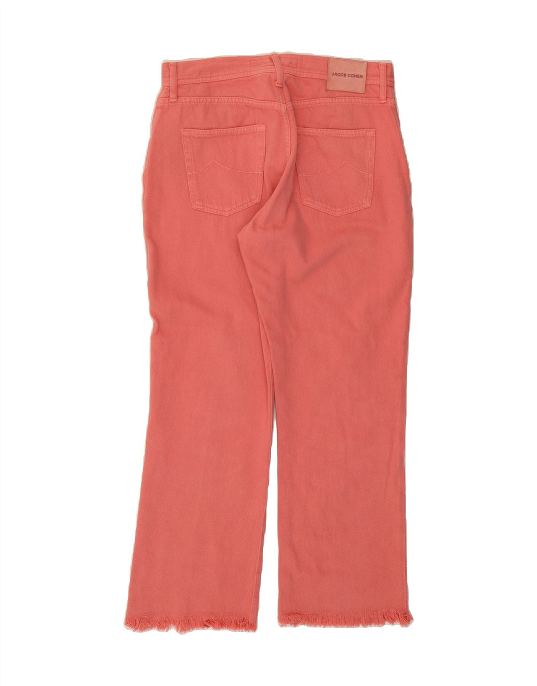 JACOB COHEN Womens Straight Jeans W30 L26 Pink Cotton Vintage Jacob Cohen and Second-Hand Jacob Cohen from Messina Hembry 