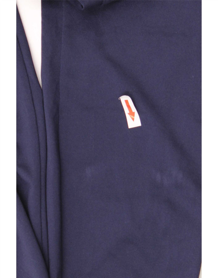 Under Armour Mens Tracksuit Trousers Medium Navy Blue Polyester