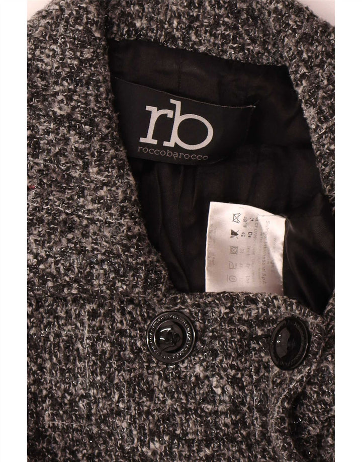 Chaquetón para mujer Roccobarocco IT 48 XL Poliéster moteado gris