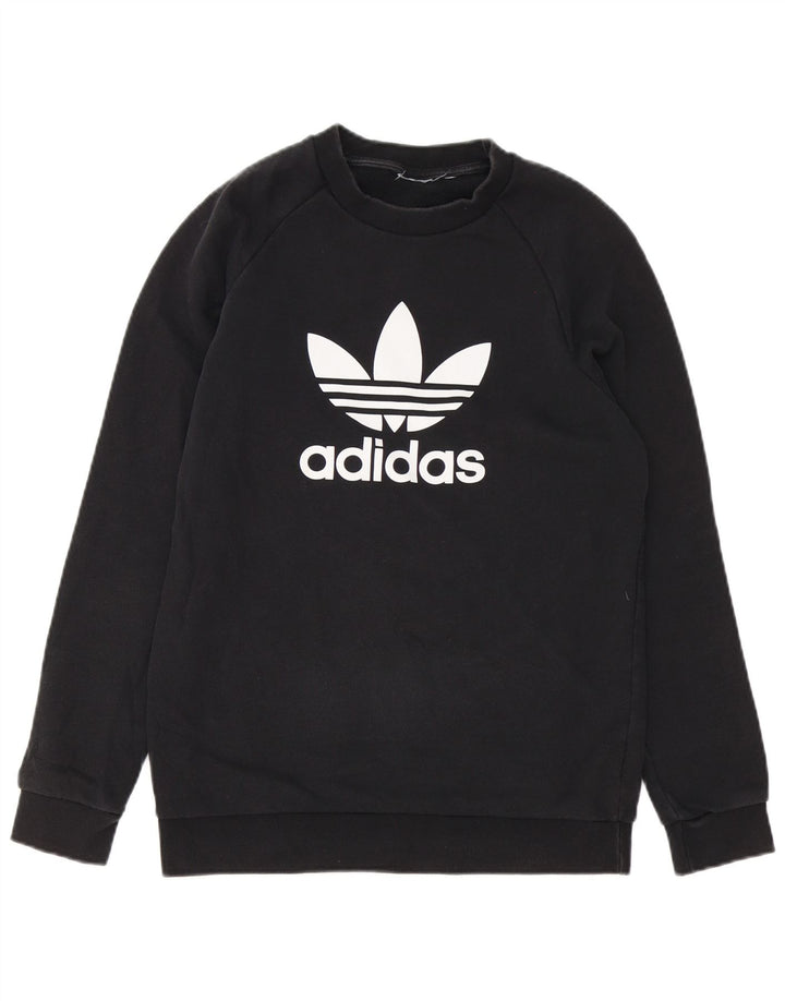 Ανδρικό γραφικό φούτερ Adidas Jumper Small Black
