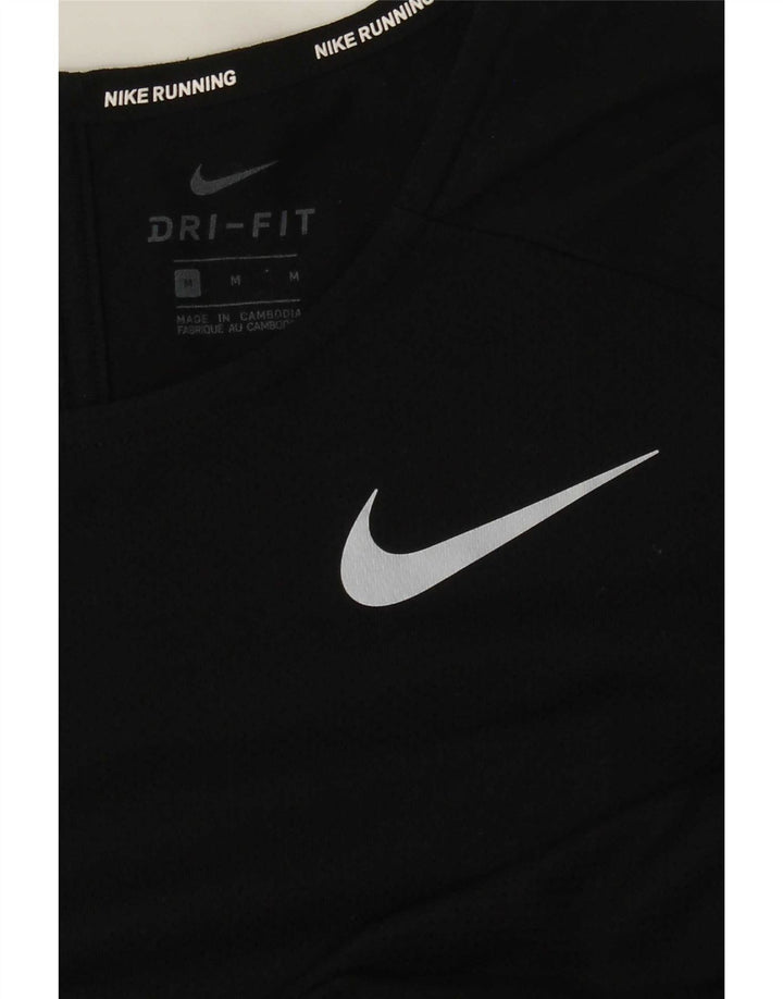 Мужской жилет Nike Dri Fit, средний черный полиэстер