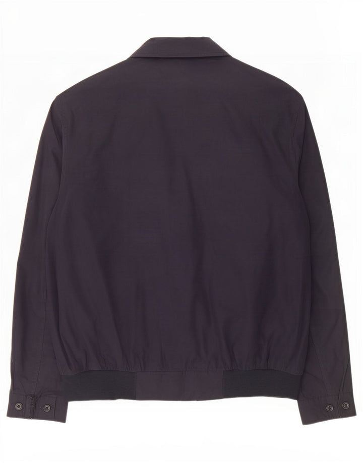 Marks & Spencer Herre Blue Harbor Bomber Jacket UK 40 Large Navy Polyester