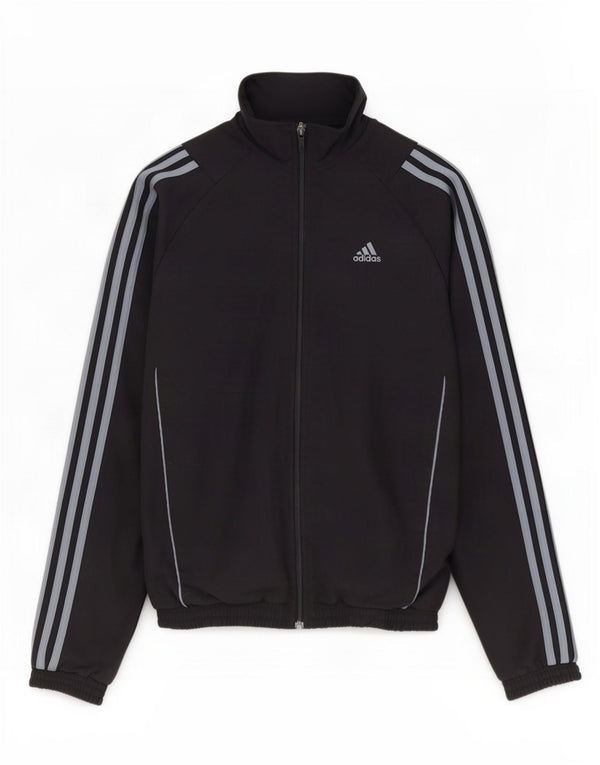 Veste de survêtement Adidas Graphic Garçon 15-16 ans Noir Polyester