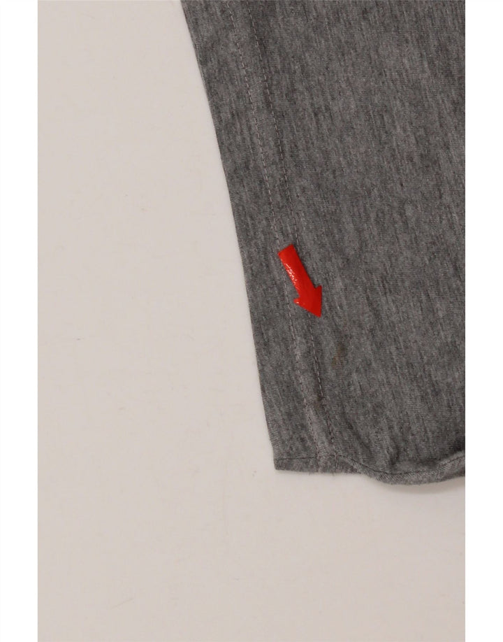 T-shirt grafica da uomo Levi's Top grande in cotone chiazzato grigio