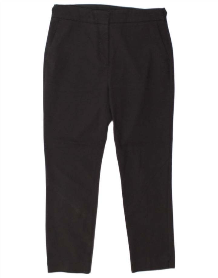 ZARA Womens Slim Casual Trousers Large W32 L26 Black