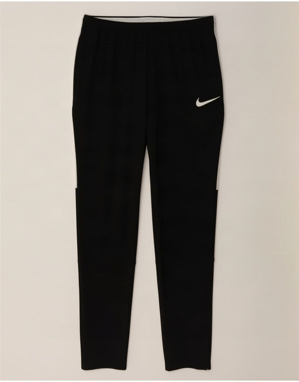 Nike Pantalon de survêtement Dri Fit pour homme en polyester color block noir moyen