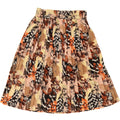 VINTAGE Womens Pleated Skirt W28 Medium  Multicoloured Floral Vintage Vintage and Second-Hand Vintage from Messina Hembry 
