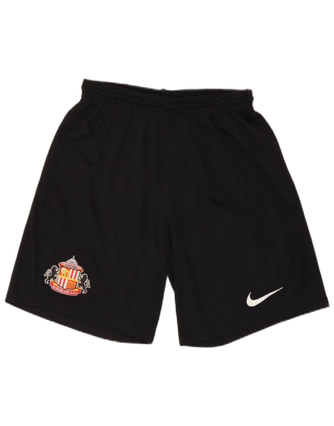Nike Mens Sunderland A.F.C Graphic Sport Shorts Medium Black Polyester