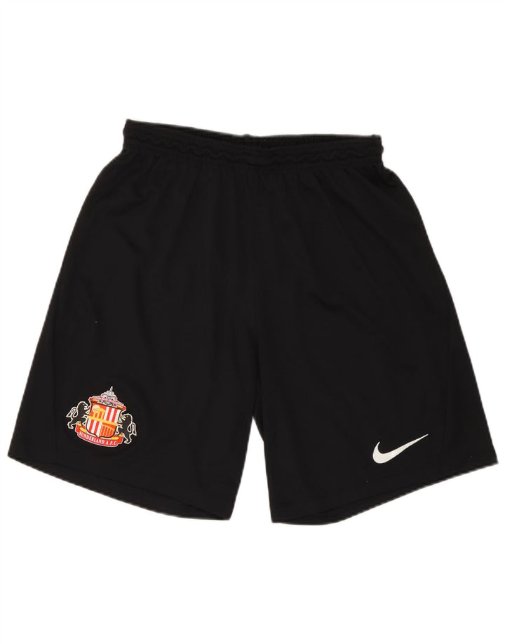 Nike Mens Sunderland A.F.C Graphic Sport Shorts Medium Black Polyester
