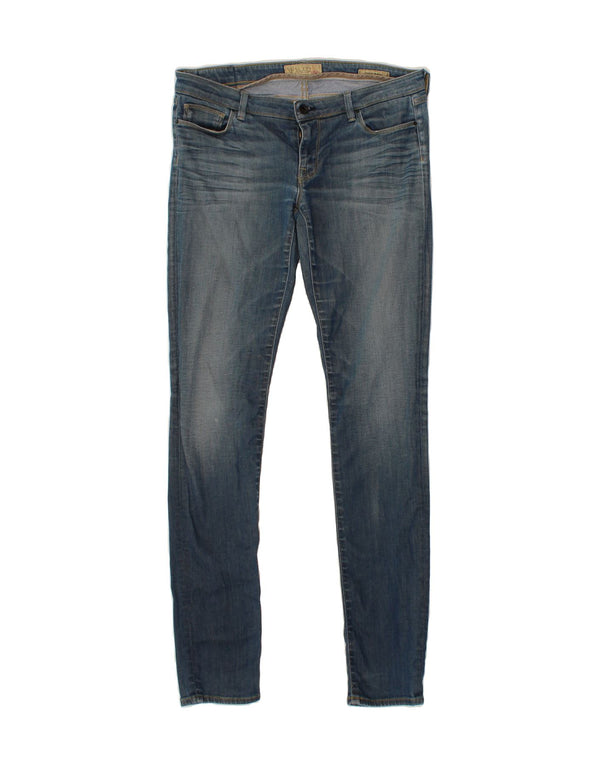 GUESS Skinny Jeans med lav talje til kvinder W34 L33 blå bomuld