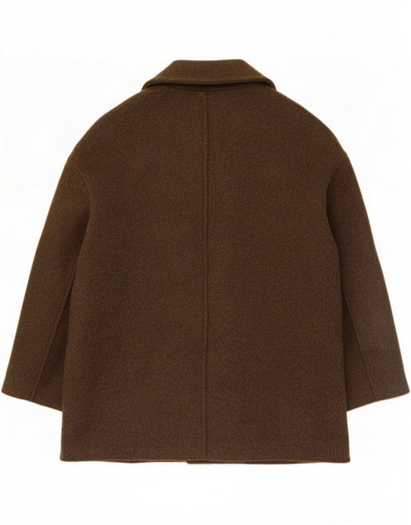 Fat Face Manteau surdimensionné pour femme UK 18 XL Laine kaki