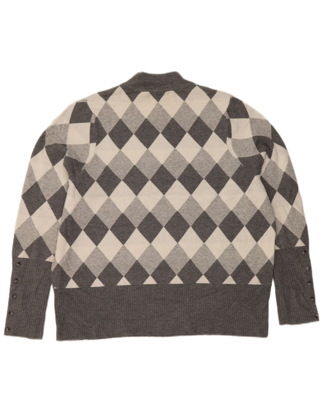 Marks & Spencer Womens Turtle Neck Jumper Sweater UK 22 3XL Grey