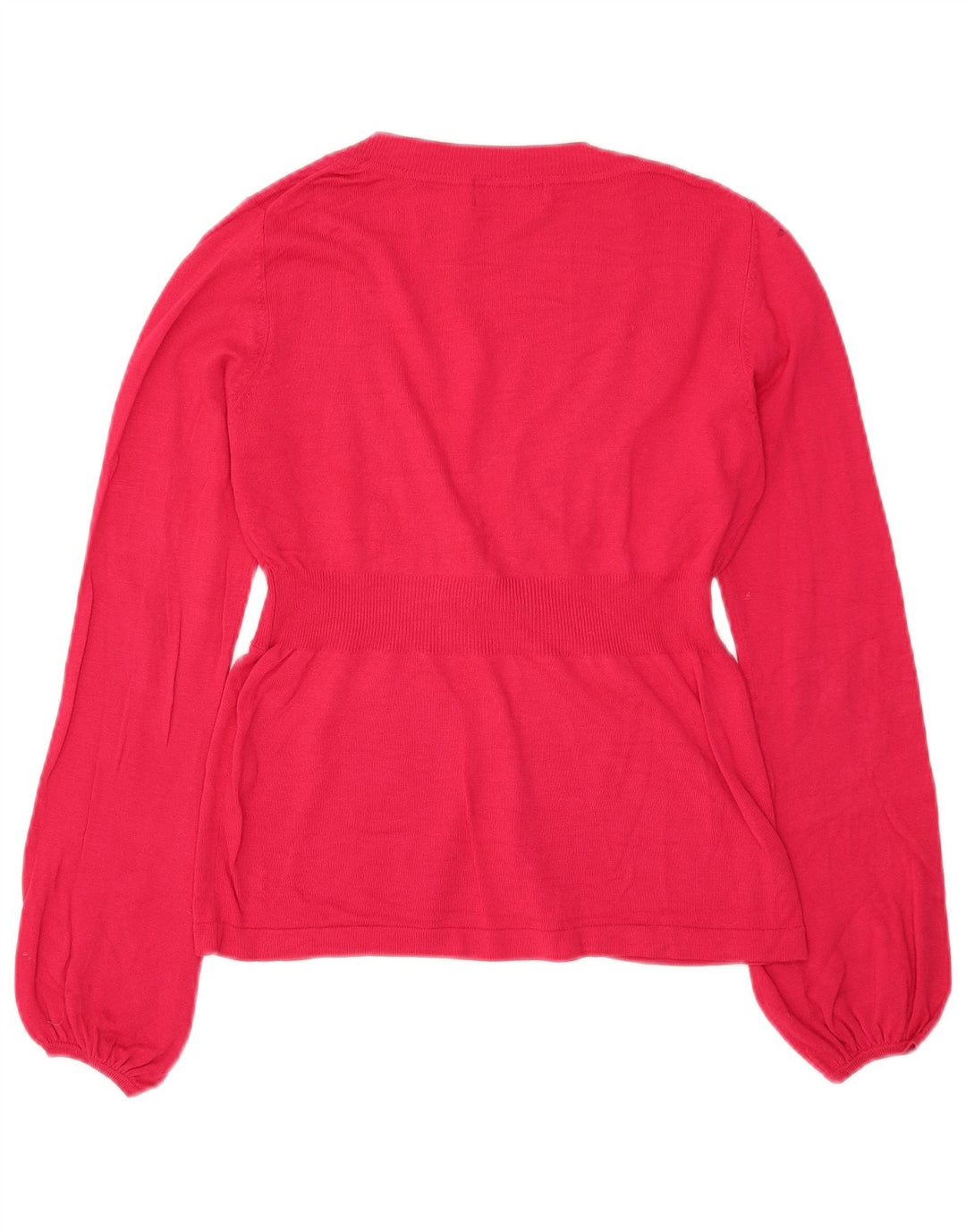 Marks & Spencer Womens Cardigan Sweater UK 8 Small Pink Viscose