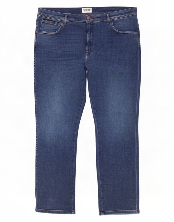 Jeans Wrangler Texas Slim da donna W40 L32 cotone blu