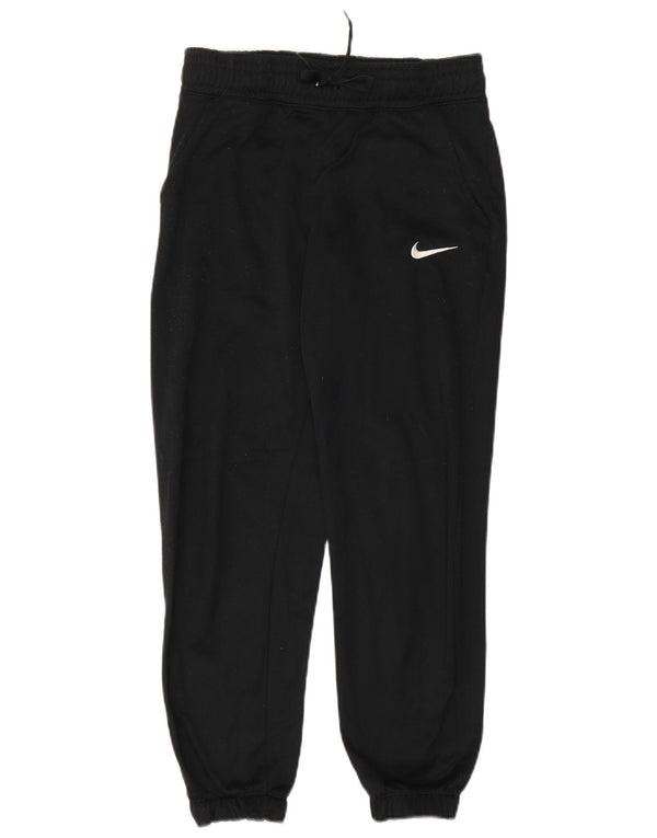 Nike Boys Therma-Fit Tracksuit Trousers Joggers 10-11 Years Medium Black