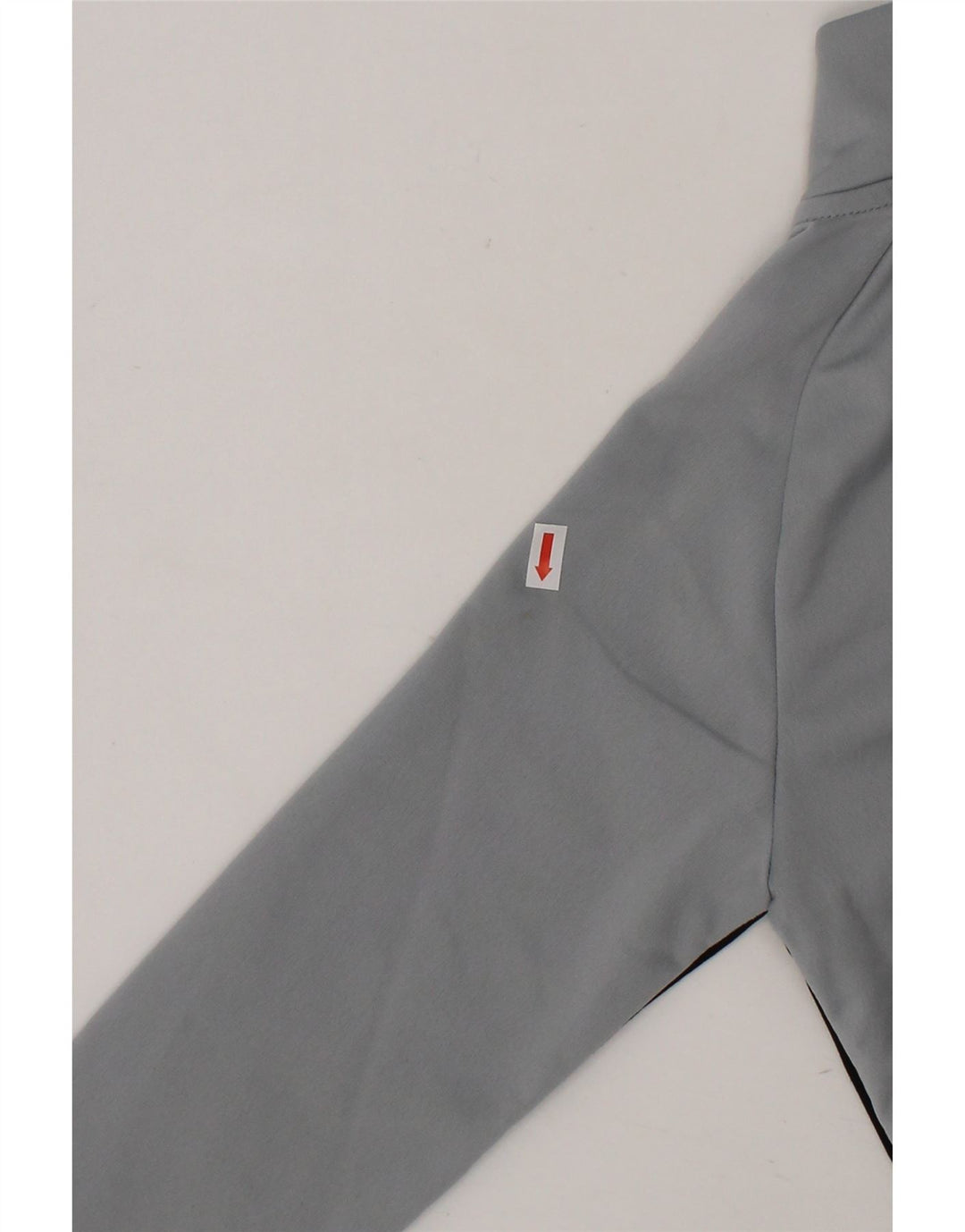 PUMA Boys Graphic Tracksuit Top Jacket 5-6 Years Grey Colourblock Vintage Puma and Second-Hand Puma from Messina Hembry 