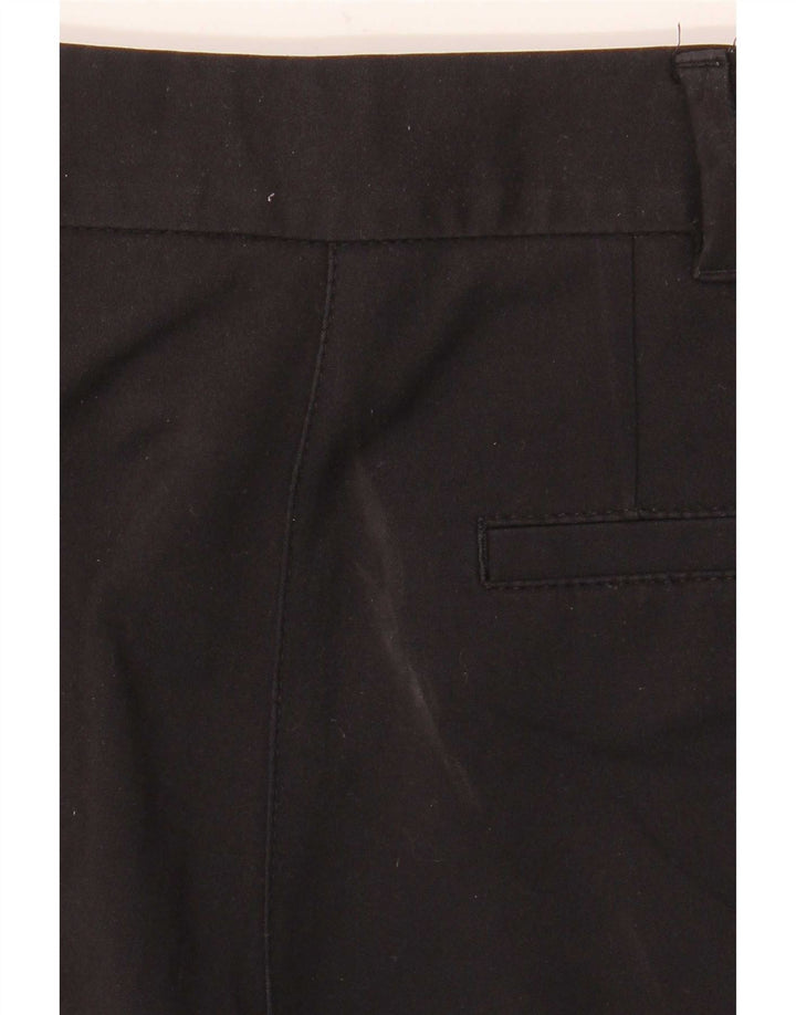 Marks & Spencer Womens Bootcut Casual Trousers UK 12 Medium W32 L30 Black
