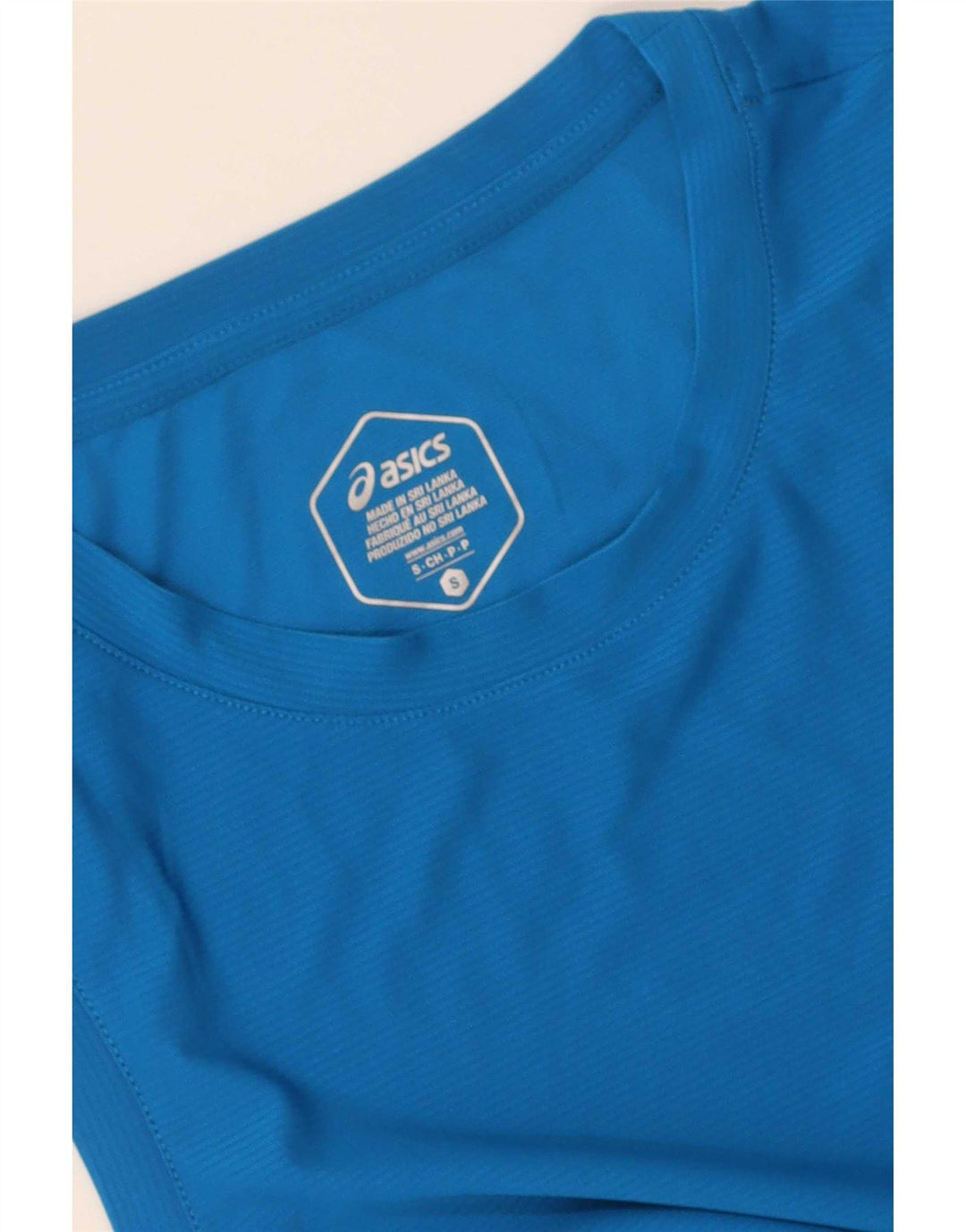 Asics Mens Vest Top Small Blue Polyester