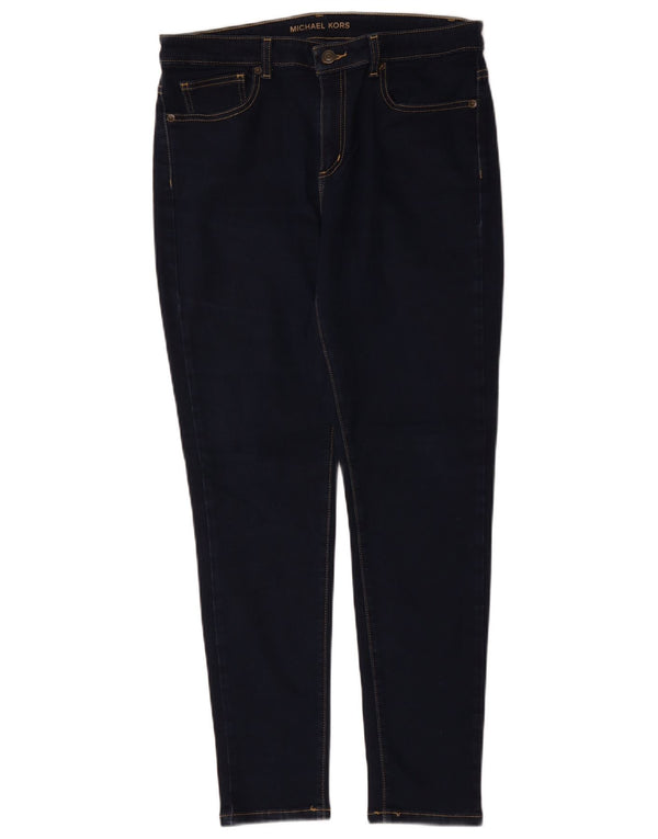 Michael Kors Womens Skinny Jeans W32 L29 Navy Blue