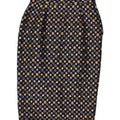 VINTAGE Womens Abstract Pattern Pencil Skirt IT 42 Medium W28  Black Vintage Vintage and Second-Hand Vintage from Messina Hembry 