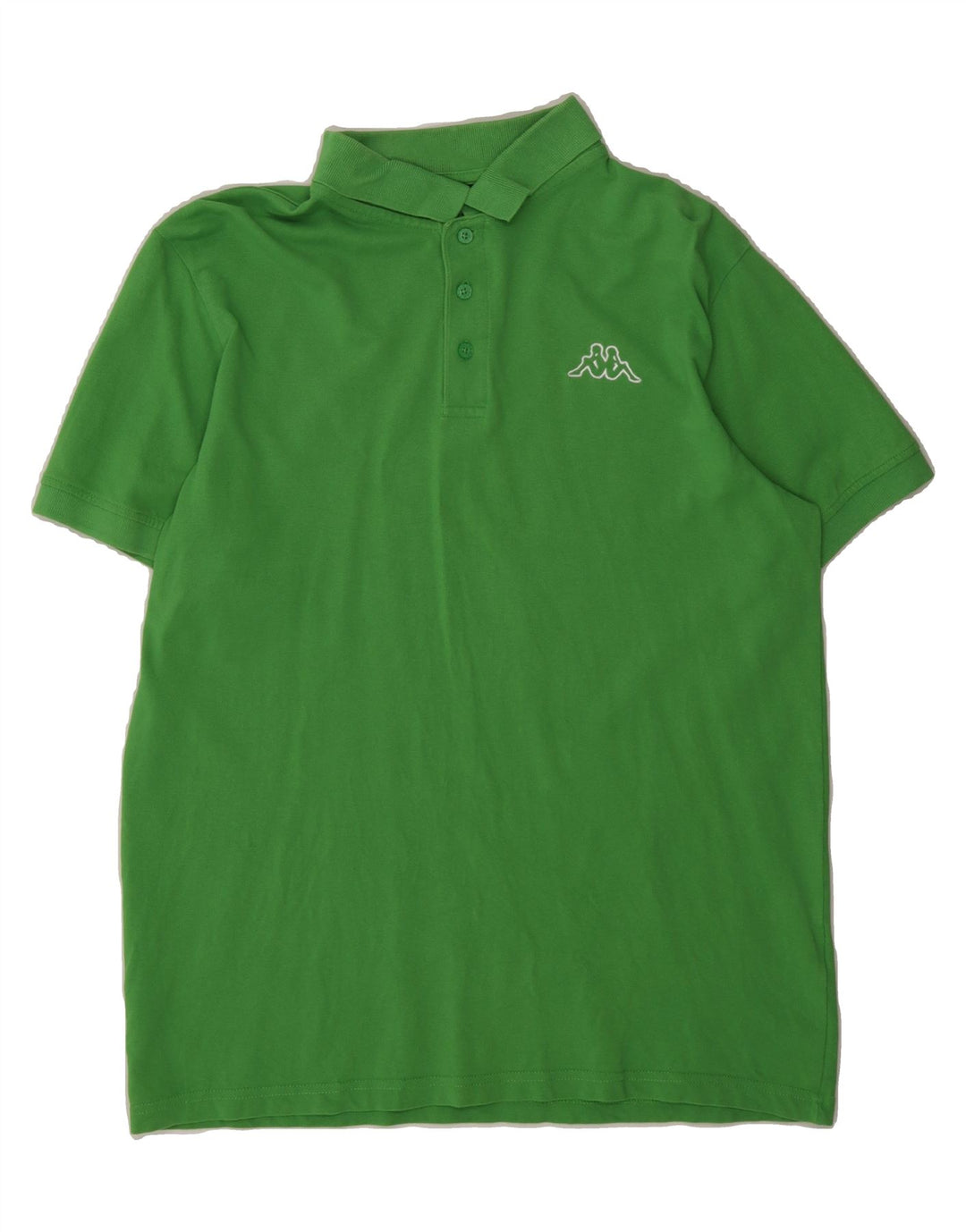 KAPPA Mens Polo Shirt Medium Green Vintage Kappa and Second-Hand Kappa from Messina Hembry 